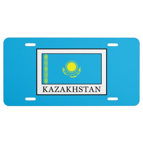 Kazakhstan License Plate