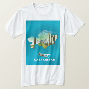 Kazakhstan map T-Shirt