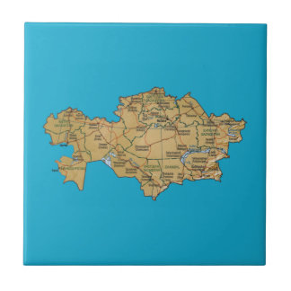 Kazakhstan Map Tile
