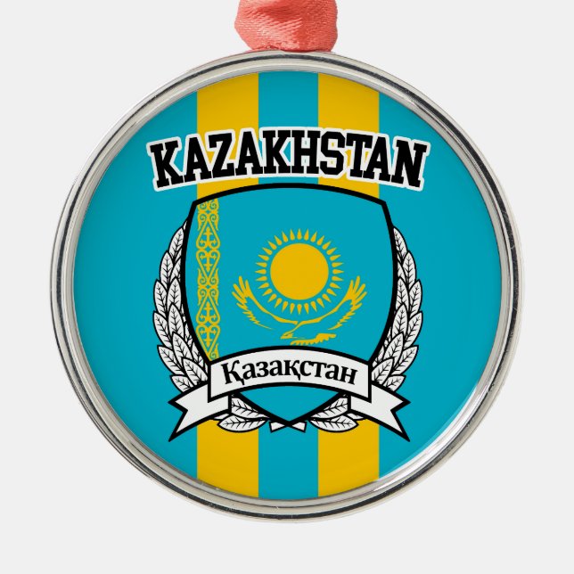 Kazakhstan Metal Ornament (Front)