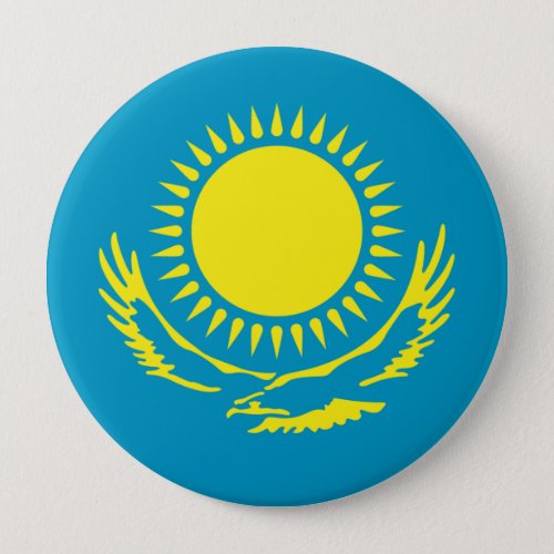 Kazakhstan Pinback Button