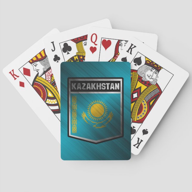 Kazakhstan Poker Cards (Back)