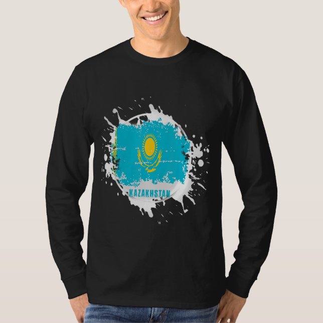 Kazakhstan Splash T-Shirt (Front)