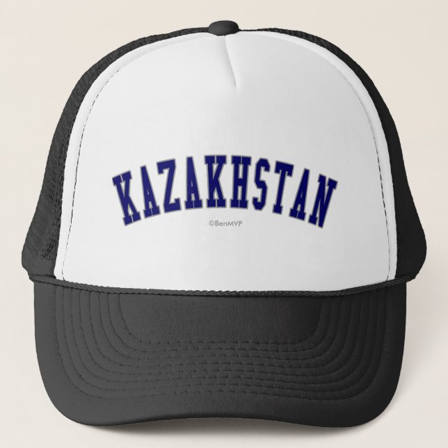 Kazakhstan Trucker Hat (Front)