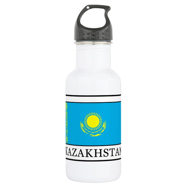 Kazakhstan Water Bottle (Front)