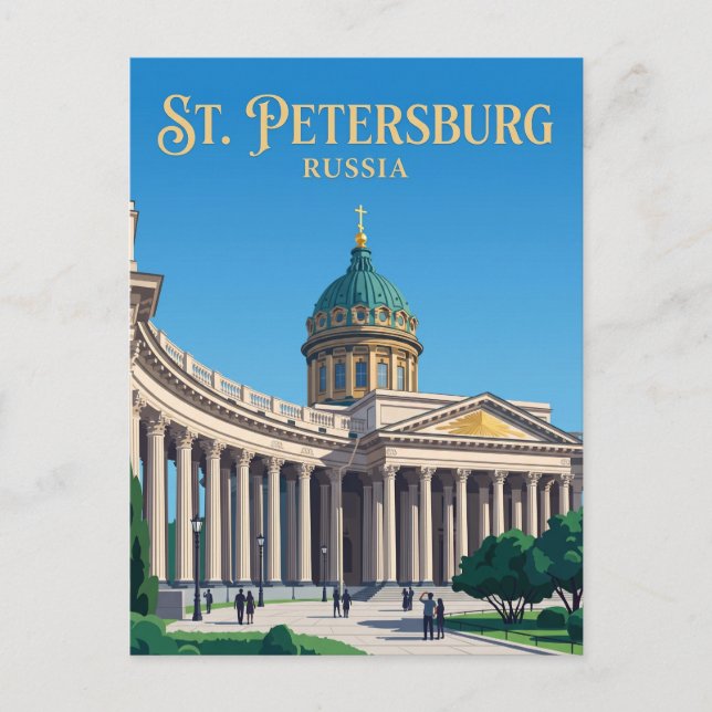 Kazan Cathedral Russia Postcard (Front)