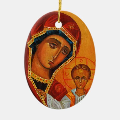 Kazan Mother of God Ornament