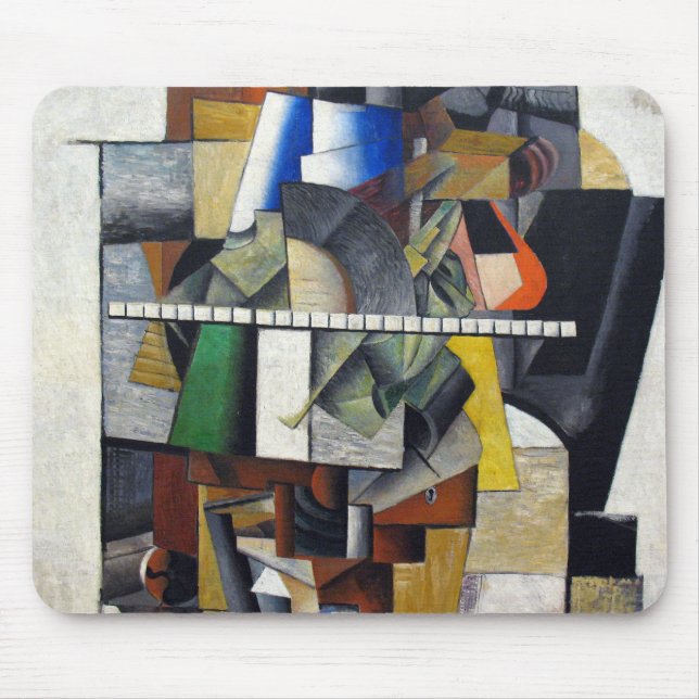 Kazimir Malevich Abstract Art Mouse Pad (Front)