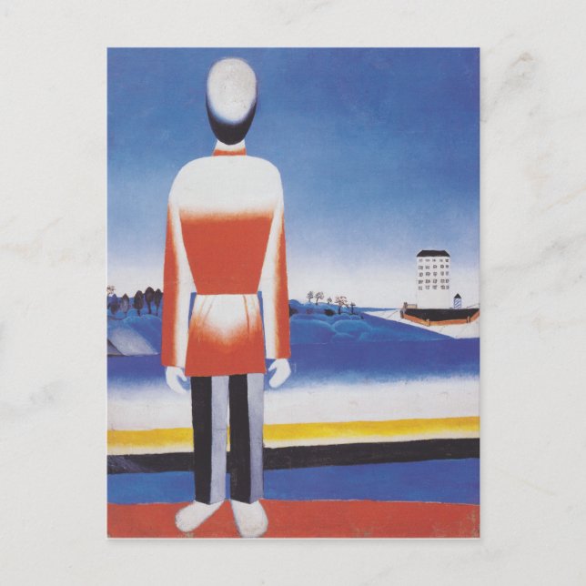 Kazimir Malevich Art Postcard (Front)