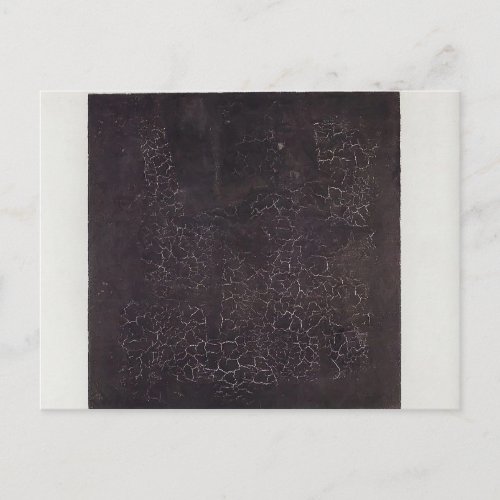 Kazimir Malevich_ Black Square Postcard