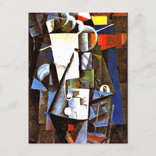 Kazimir Malevich painting  Vanity Box Postcard