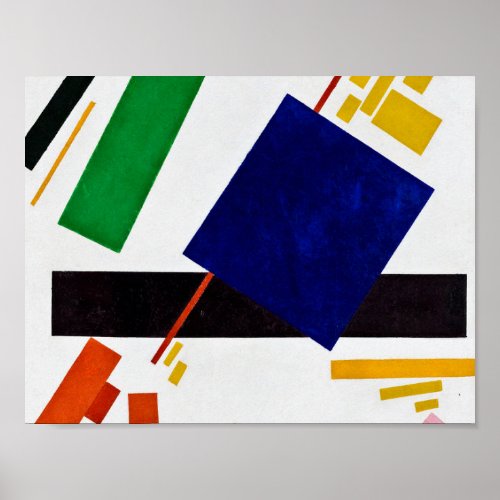 Kazimir Malevich _ Suprematist Composition Poster