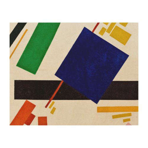 Kazimir Malevich _ Suprematist Composition Wood Wall Art