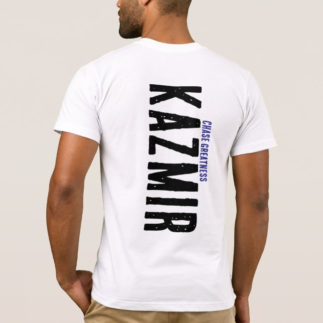 Kazmir Men's  Graphic T-Shirt (Back)
