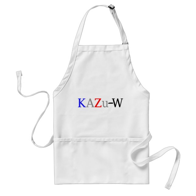 KAZu-W Adult Apron (Front)
