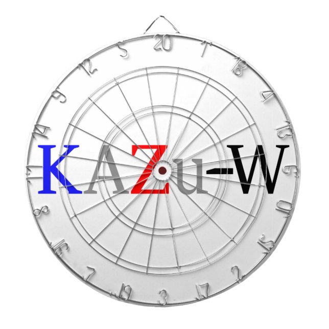 KAZu-W Dart Board (Front)