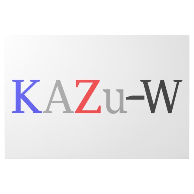 KAZu-W Gallery Wrap (Front)