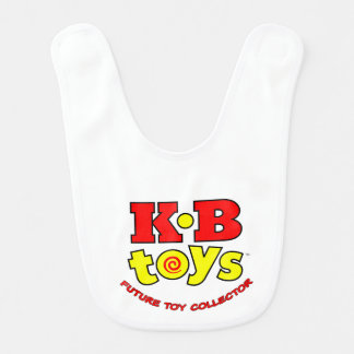 KB Toys Logo Baby Bib: Future Toy Collector Bib