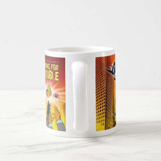 K'Barthan Trilogy Mug: Looking For Trouble Coffee Mug (Handle)