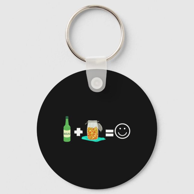 Kbbq Korean Bbq Kimchi Ramen 1  Keychain (Front)