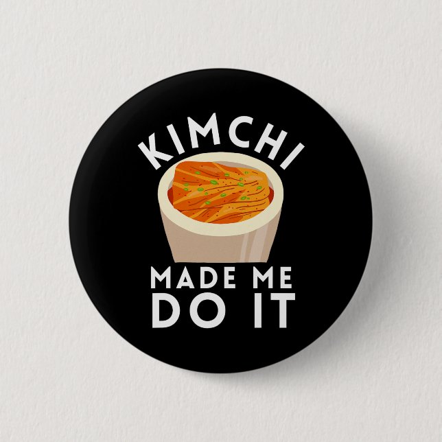 Kbbq Korean Bbq Kimchi Ramen  Button (Front)
