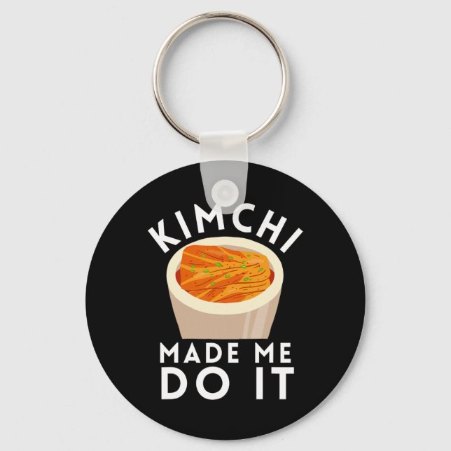 Kbbq Korean Bbq Kimchi Ramen  Keychain (Front)