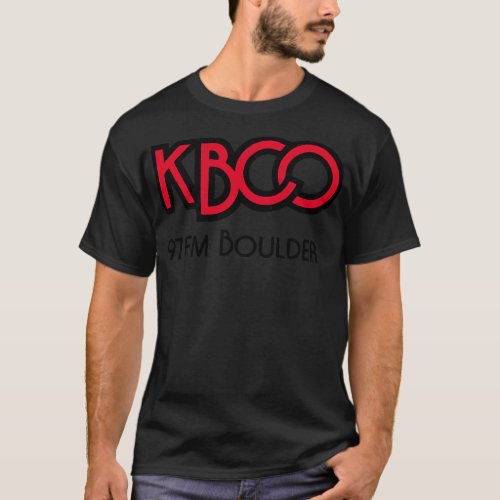 KBCO Boulder 70s Radio Station T_Shirt