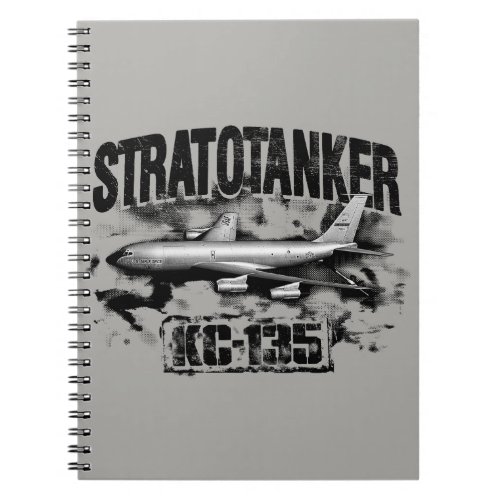 KC_135 Stratotanker Spiral Photo Notebook