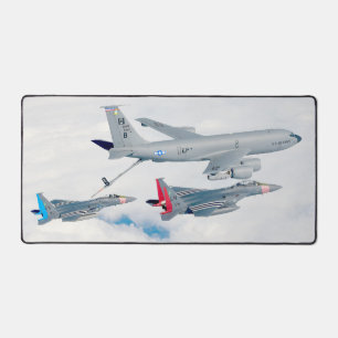 KC-135R STRATOTANKER and F-15 EAGLE Desk Mat