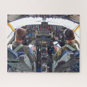 KC-135R STRATOTANKER COCKPIT (16x20 INCH) Jigsaw Puzzle