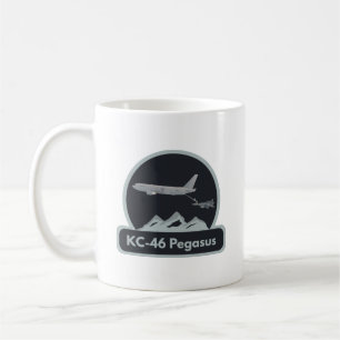 KC-46 Airplane Refueling F-15 Coffee Mug