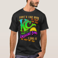 Kc and the new arrivals sunshine band t shirt