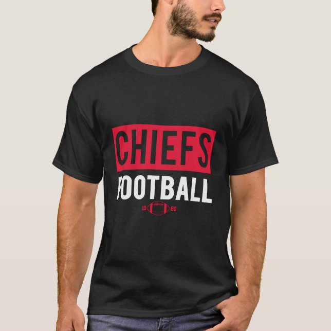Kc Chiefs Football Chiefs Kansas City -1960 T-Shirt (Front)