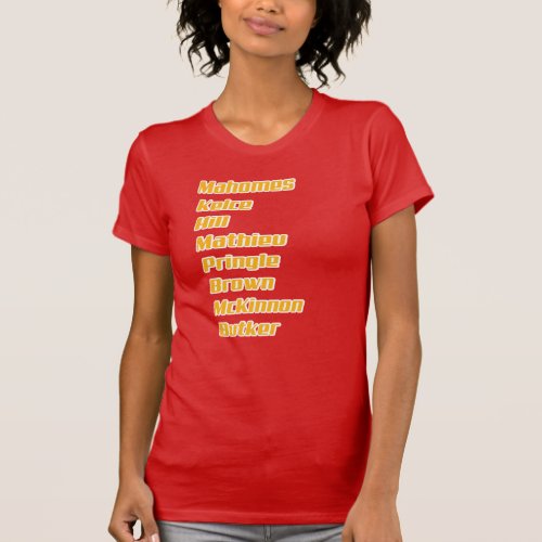 KC Chiefs Offensive Line Shirt