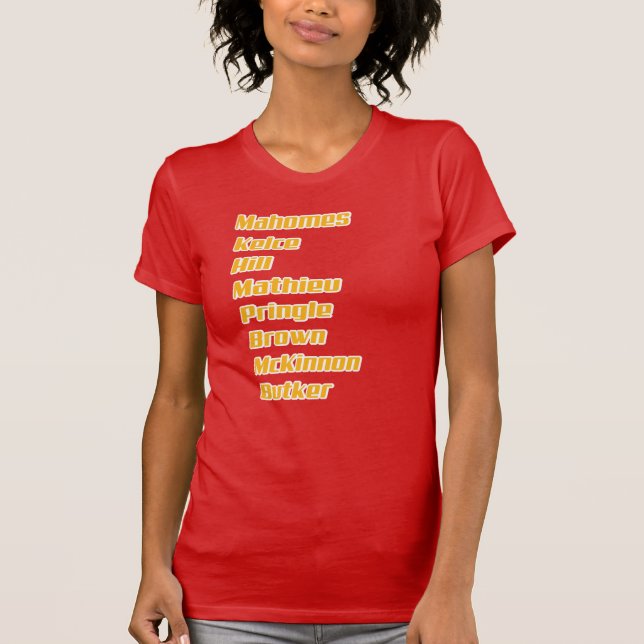 KC Chiefs Offensive Line Shirt (Front)