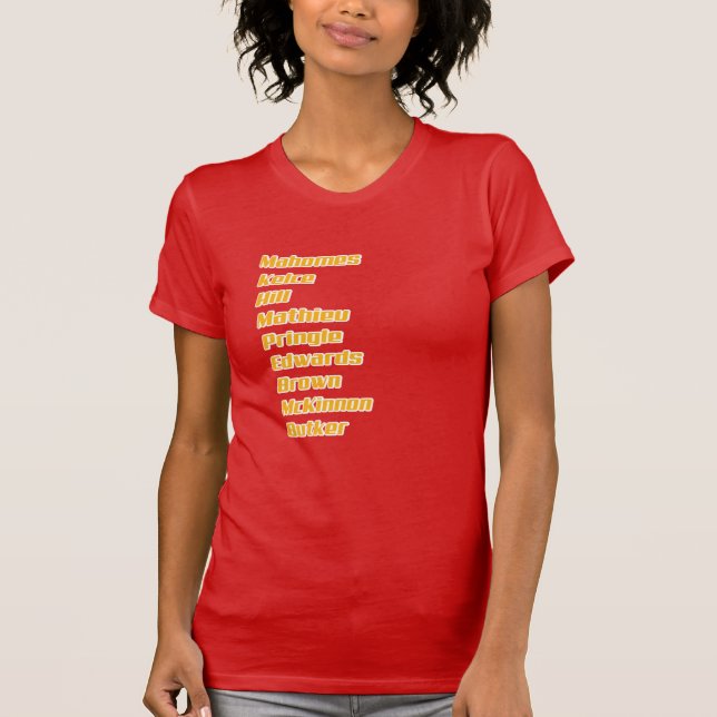 KC Chiefs Offensive Line Shirt (Front)