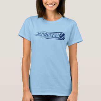 KC Crushers Ball with lines Women's T-shirt