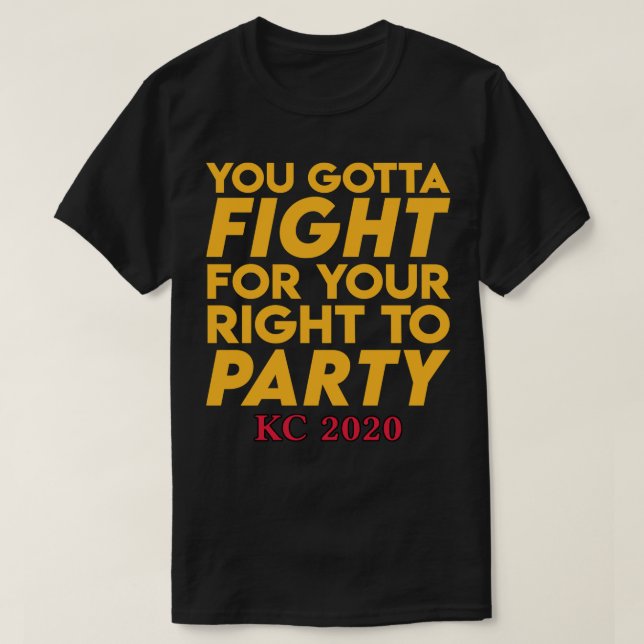 KC Kansas City 2020 KC Fan Arrowhead Red Kingdom T T-Shirt (Design Front)