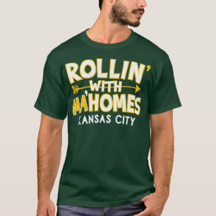 KC Red Rollin With Mahomes Kansas City Super Cool  T-Shirt