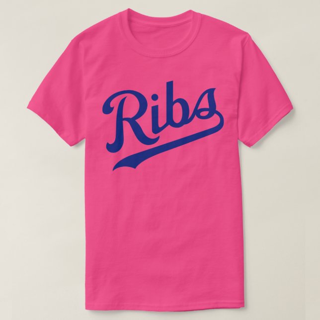 KC Ribs White T-Shirt (Design Front)