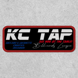 KC TAP Red border 5" Patch