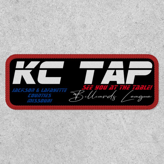 KC TAP Red border 5" Patch (Front)