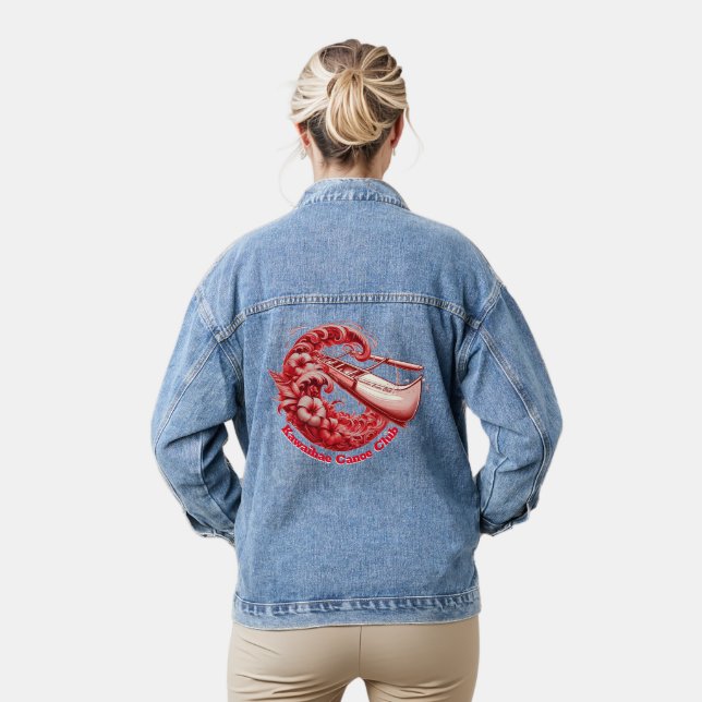 KCC Women's Denim Jacket (Model)