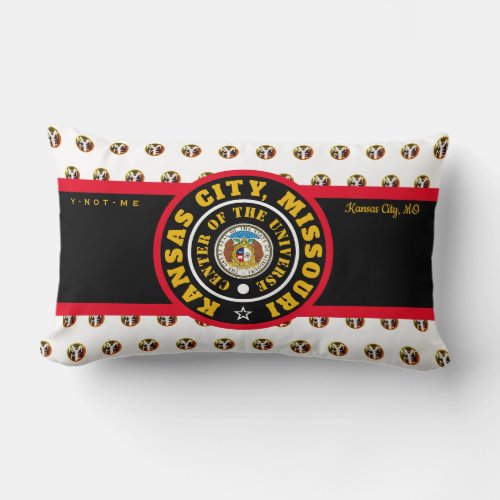 KCMOCOU KANSAS CITY MO COU 5  LUMBAR PILLOW