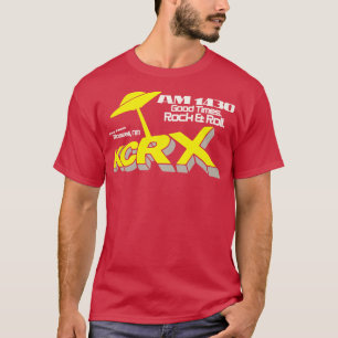 KCRX 1430 Roswell NM Retro Defunct Radio Station T-Shirt
