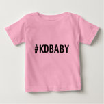 Kd Baby Pink Tutu Baby T-shirt at Zazzle