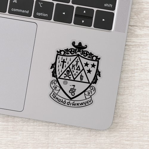 KD Crest Sticker