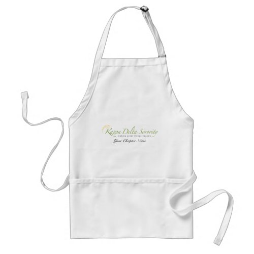 KD Sorority Logo Adult Apron