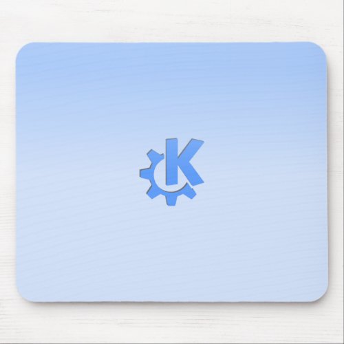 KDE Blue Mouse Pad