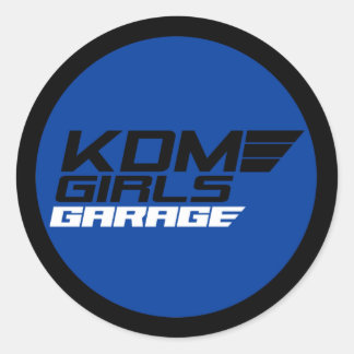 KDM GIRLS [Blue] Classic Round Sticker